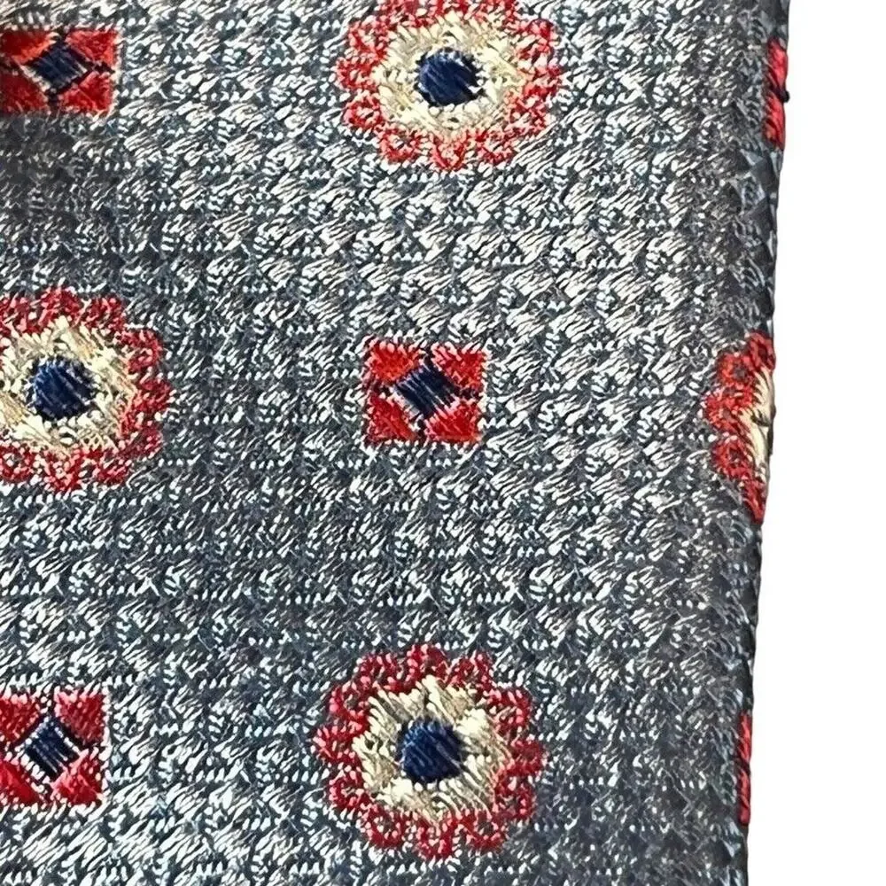 Forsyth Mens Blue Pink 100% Silk Hand Sewn Necktie Neck Tie Textured NWT Career